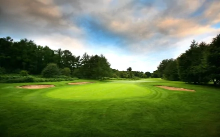 man made golf course HD Desktop Wallpaper | Background Image