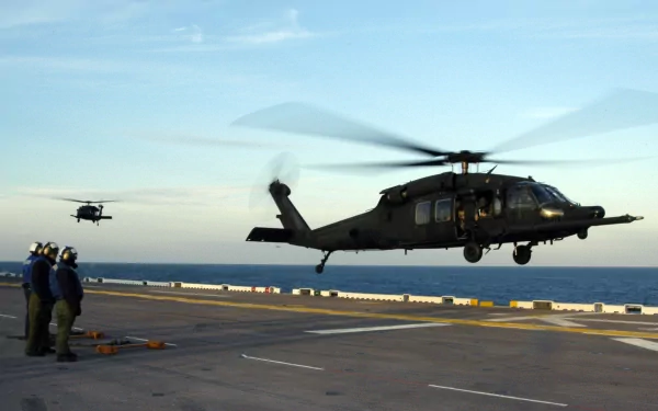 military Sikorsky UH-60 Black Hawk HD Desktop Wallpaper | Background Image