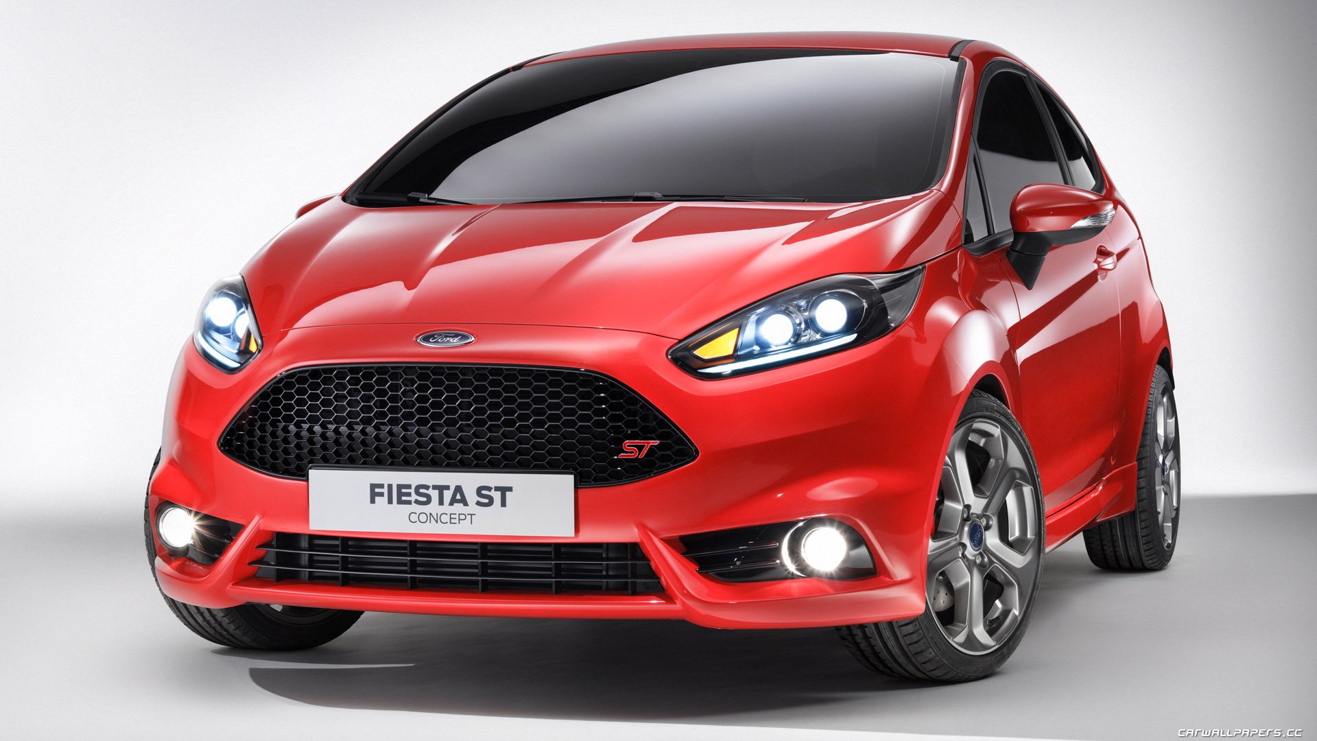 Download Vehicle 2011 Ford Fiesta St Concept HD Wallpaper