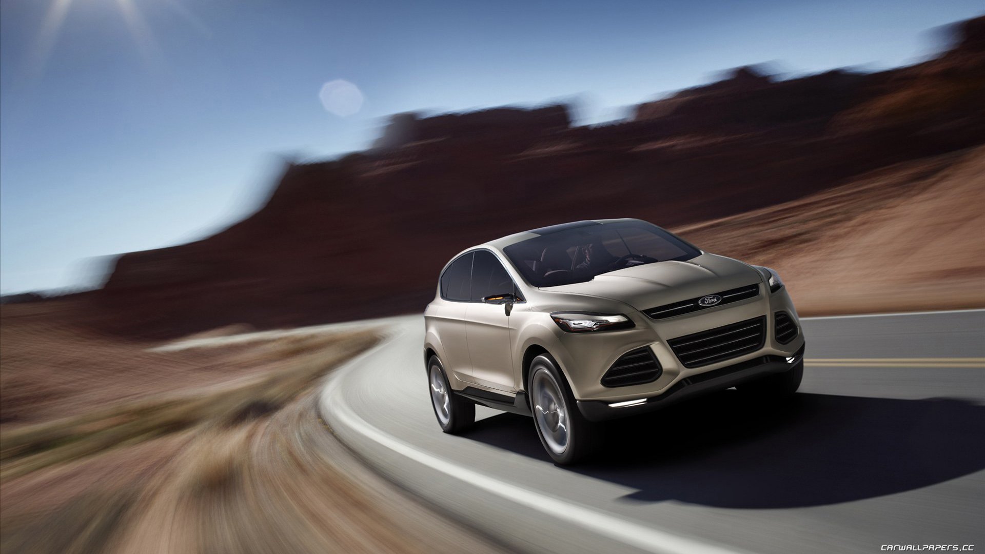 Download Vehicle 2011 Ford Vertrek Concept HD Wallpaper