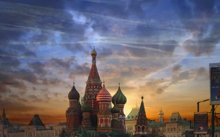 religious Saint Basil's Cathedral HD Desktop Wallpaper | Background Image