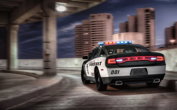 vehicle Dodge Charger Pursuit HD Desktop Wallpaper | Background Image