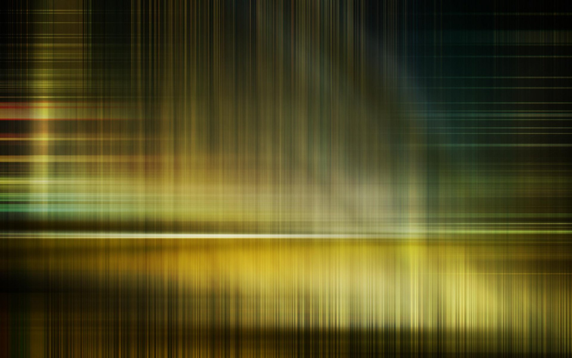 Abstract yellow-themed HD PC desktop wallpaper featuring blurred vertical and horizontal lines creating a dynamic, textured background.