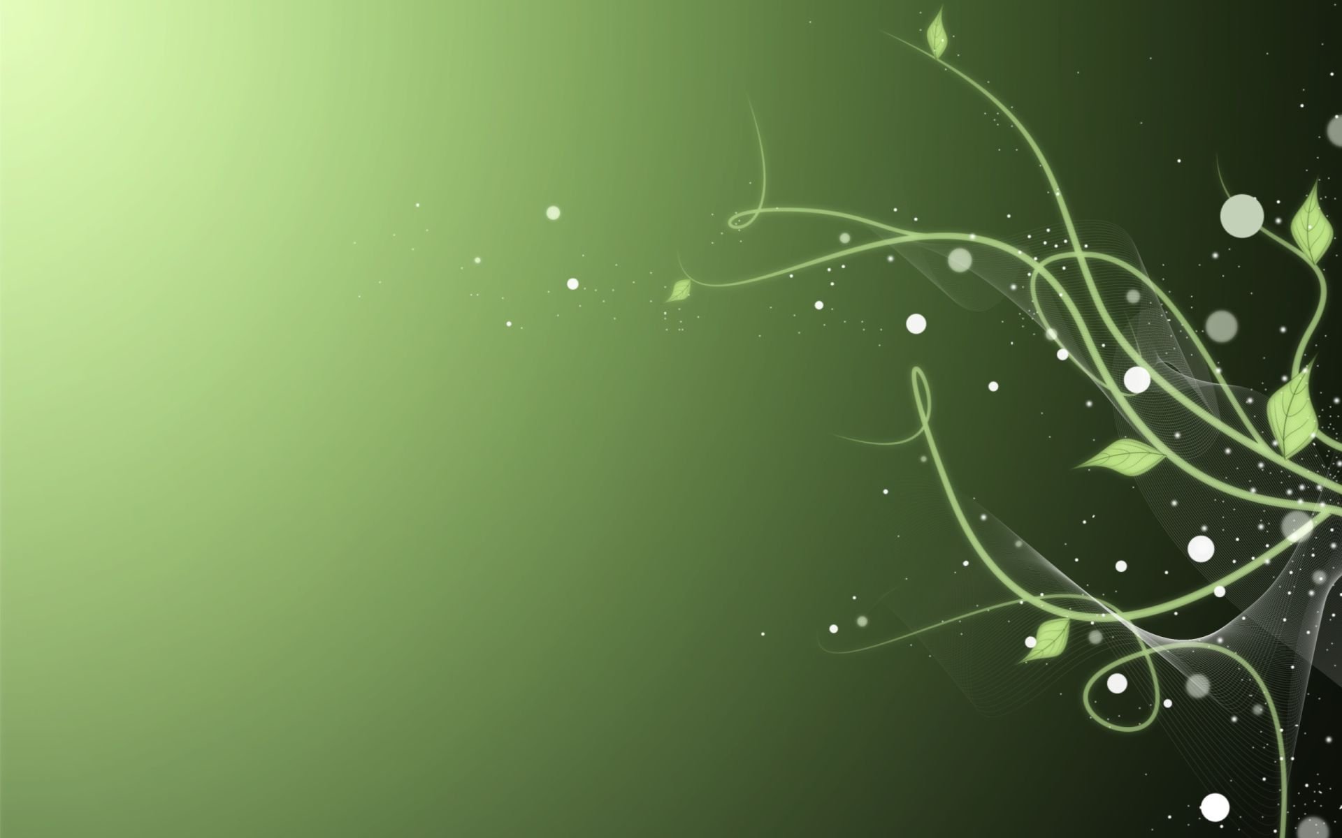 Verdant Whispers — Abstract Green HD Wallpaper | 1920x1200 | Wallpaper ...