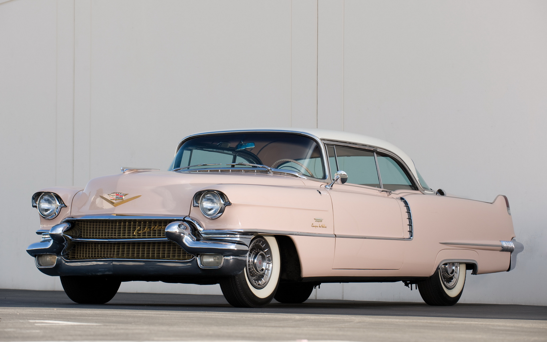 Vehicles 1956 Cadillac Sixty-Two Coupe Deville HD Wallpaper | Background Image