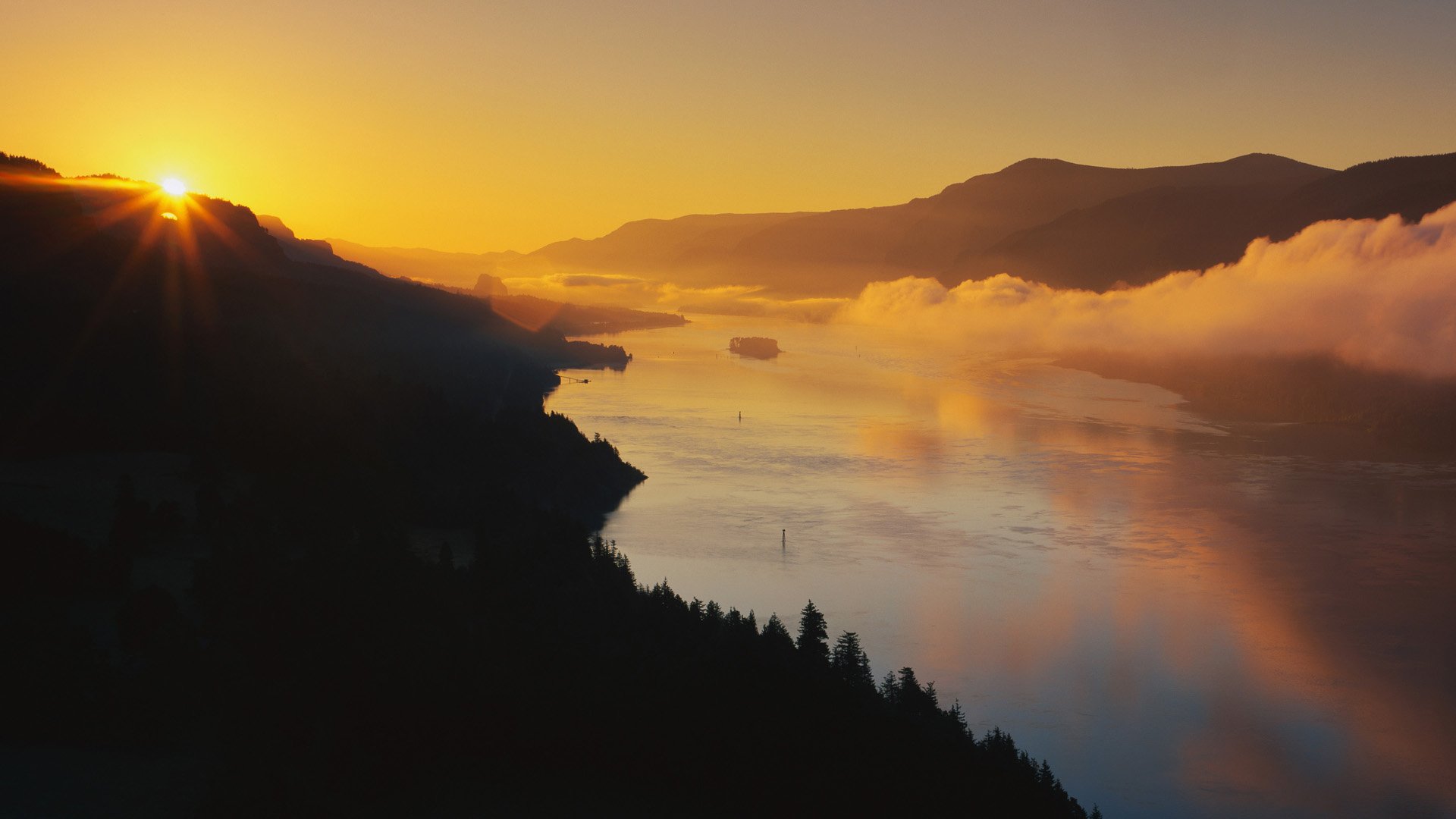 Download Nature Sunset HD Wallpaper