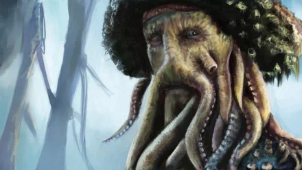 Davy Jones movie Pirates Of The Caribbean: Dead Man's Chest HD Desktop Wallpaper | Background Image