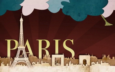 man made Paris HD Desktop Wallpaper | Background Image