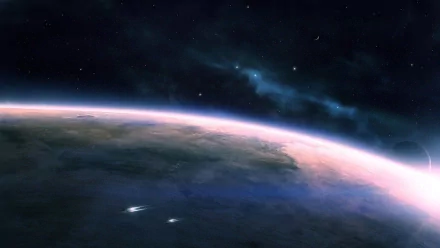 Sci Fi planetscape HD Desktop Wallpaper | Background Image