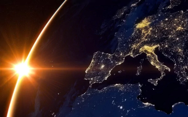 europe nature Earth From Space HD Desktop Wallpaper | Background Image