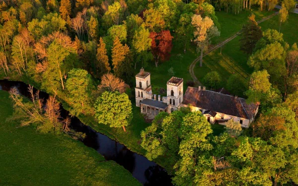 man made mansion HD Desktop Wallpaper | Background Image