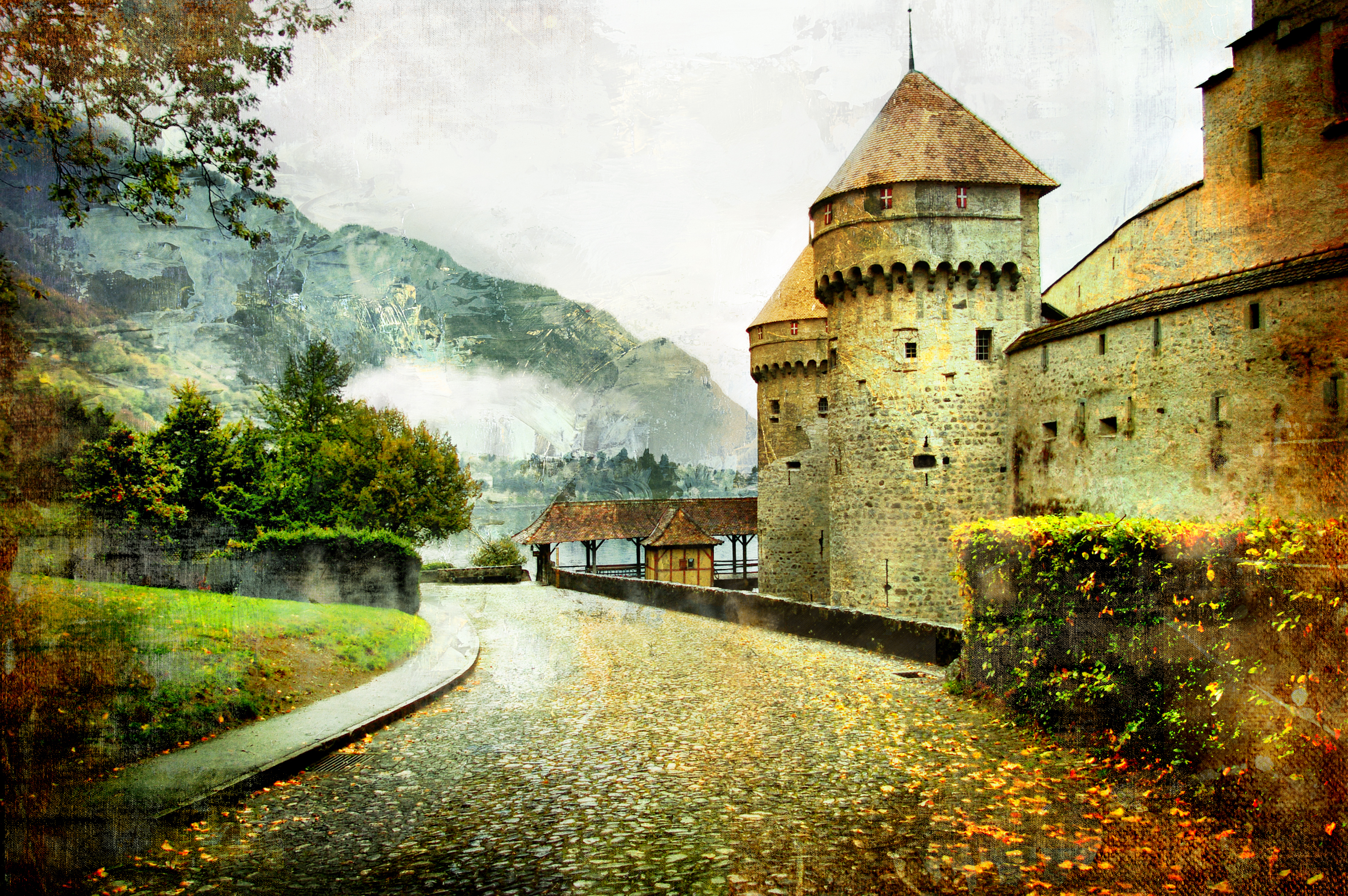 medieval castle wallpapers