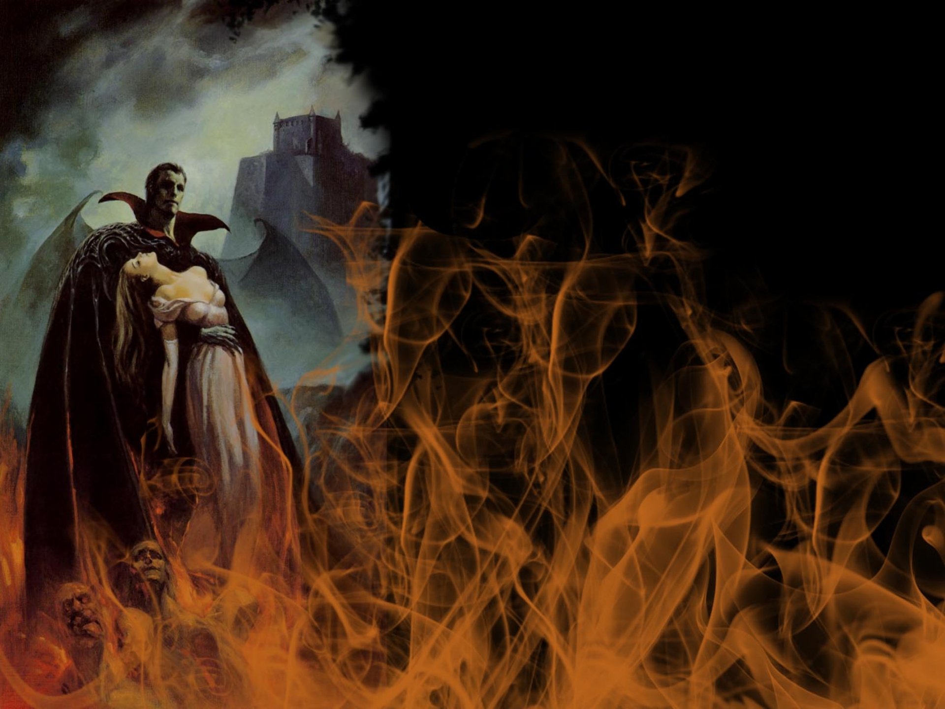 Download Dracula Fantasy Vampire HD Wallpaper