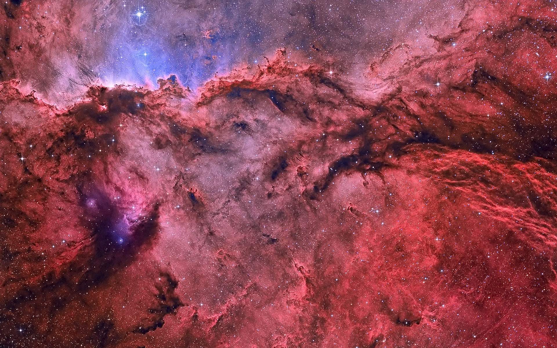 Download Star Red Space Sci Fi Nebula HD Wallpaper
