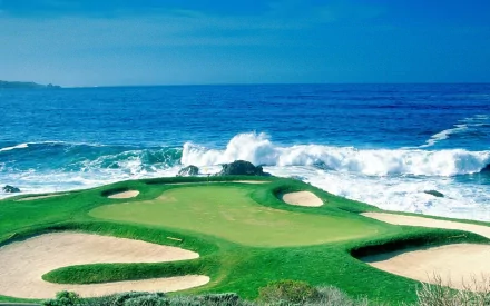 man made golf course HD Desktop Wallpaper | Background Image