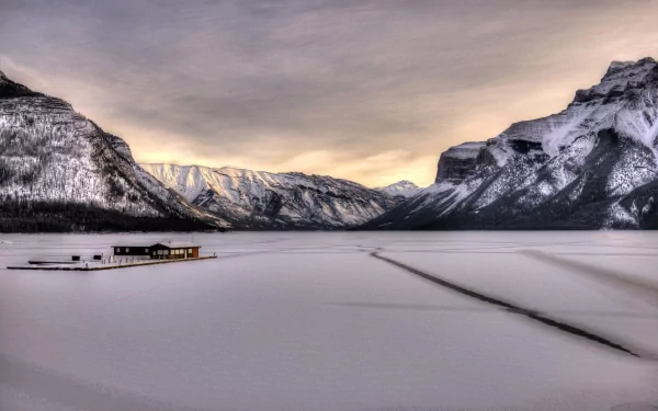 lake minnewanka photography lake HD Desktop Wallpaper | Background Image
