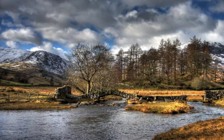 nature river HD Desktop Wallpaper | Background Image