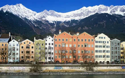 Austria innsbruck man made town HD Desktop Wallpaper | Background Image