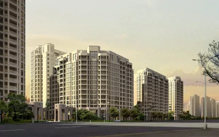 artistic apartment complex HD Desktop Wallpaper | Background Image
