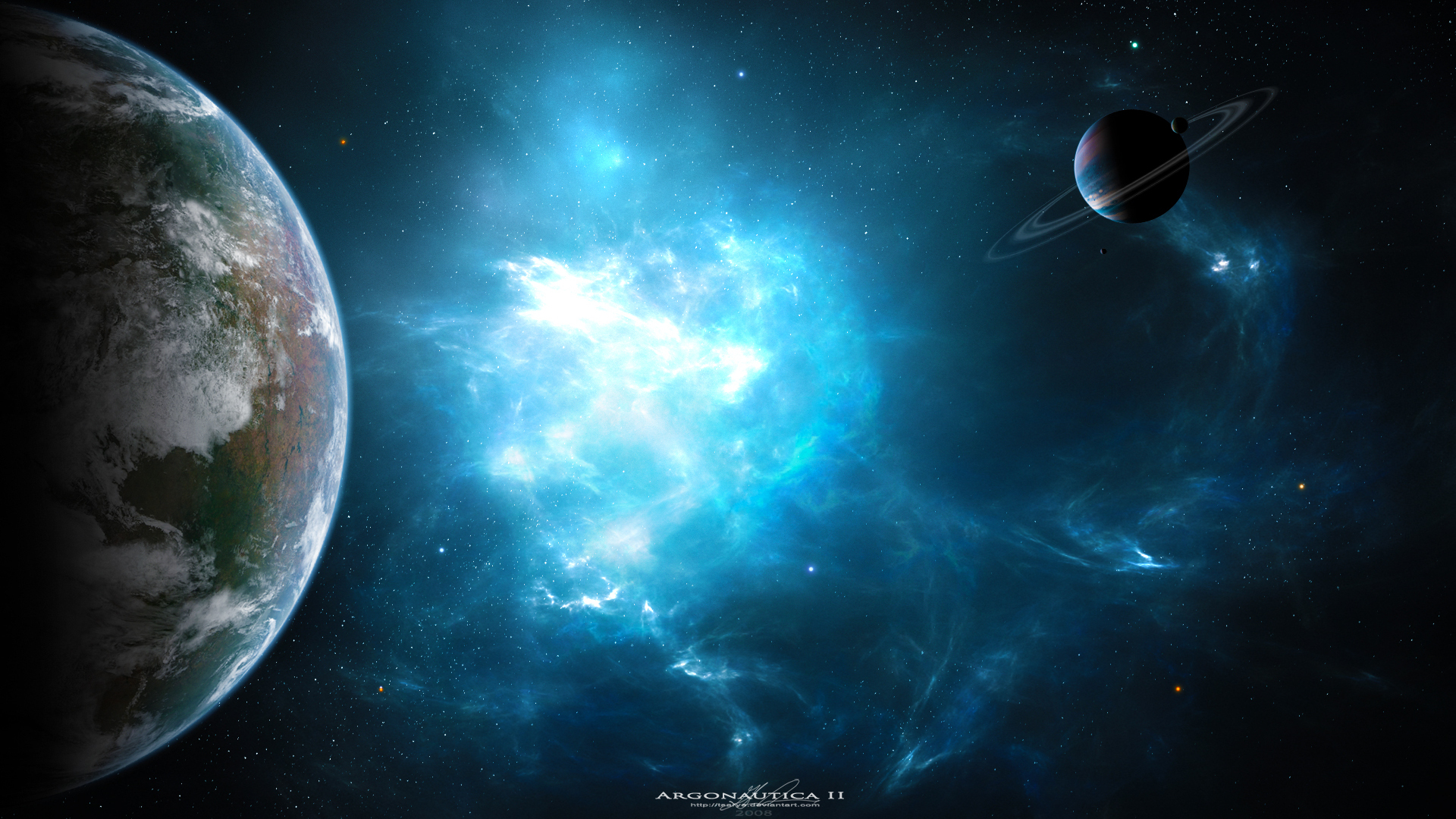 Download Sci Fi Planet HD Wallpaper