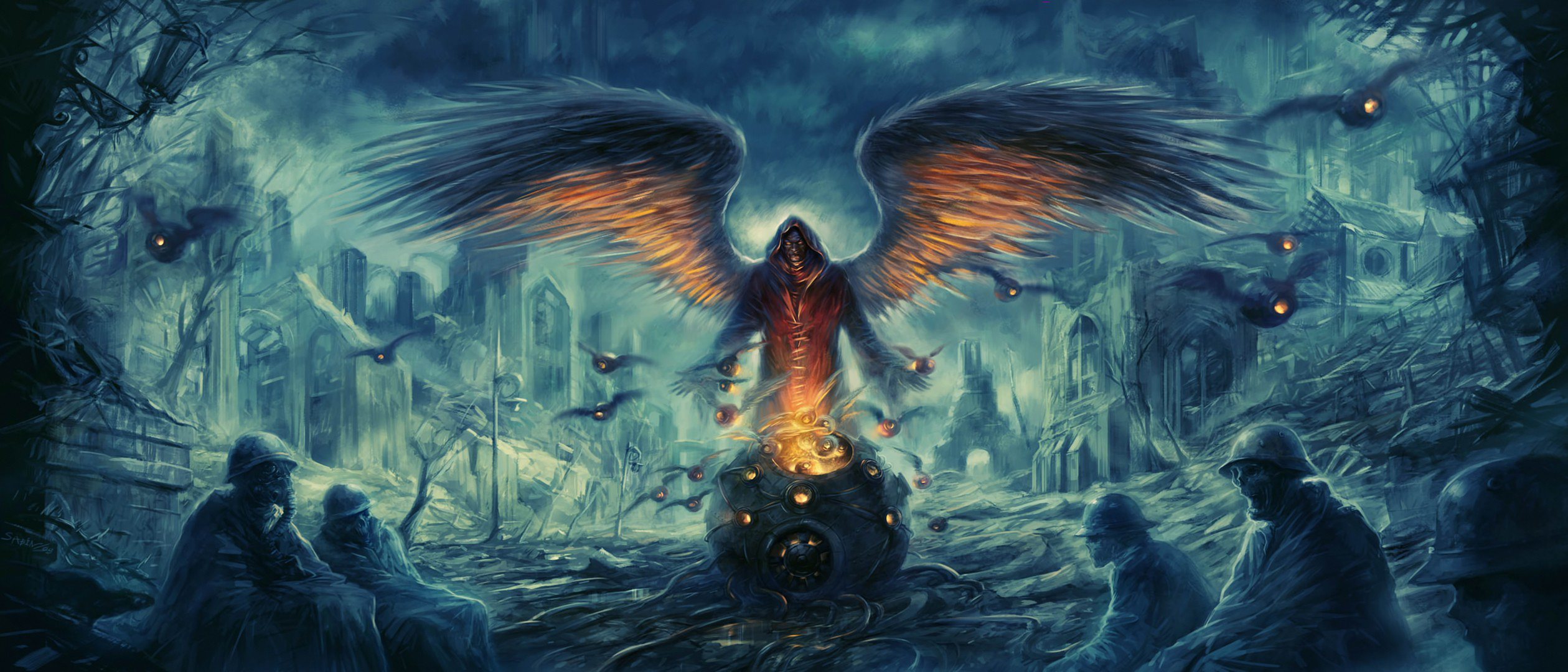 Dark Angel HD Wallpaper by sabin-boykinov