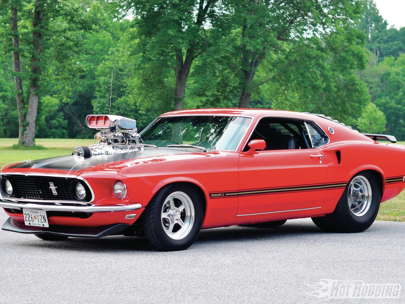 Vehicles 1969 Ford Mustang Mach I HD Wallpaper | Background Image