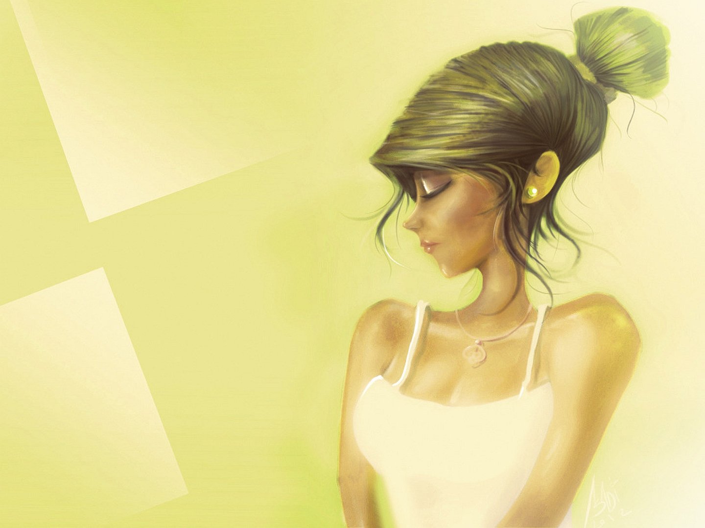 Download Woman Artistic Wallpaper