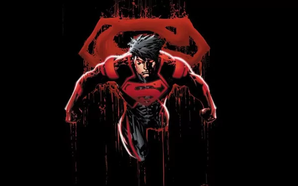 Conner Kent superhero red Comic Superboy HD Desktop Wallpaper | Background Image