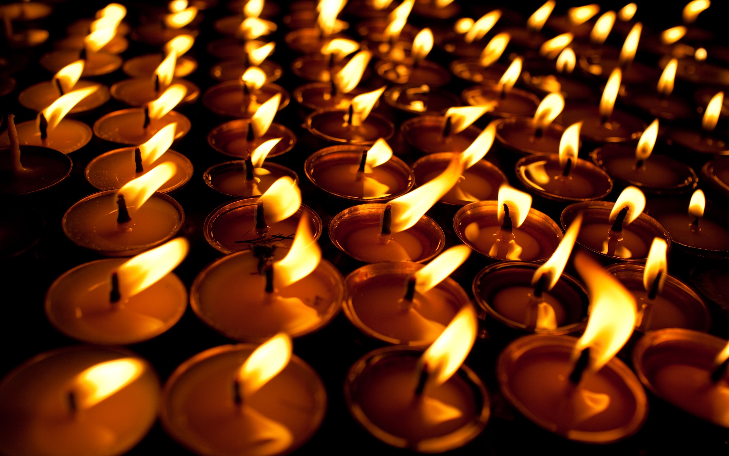 Candle HD Wallpaper | Background Image | 2560x1600 | ID ...