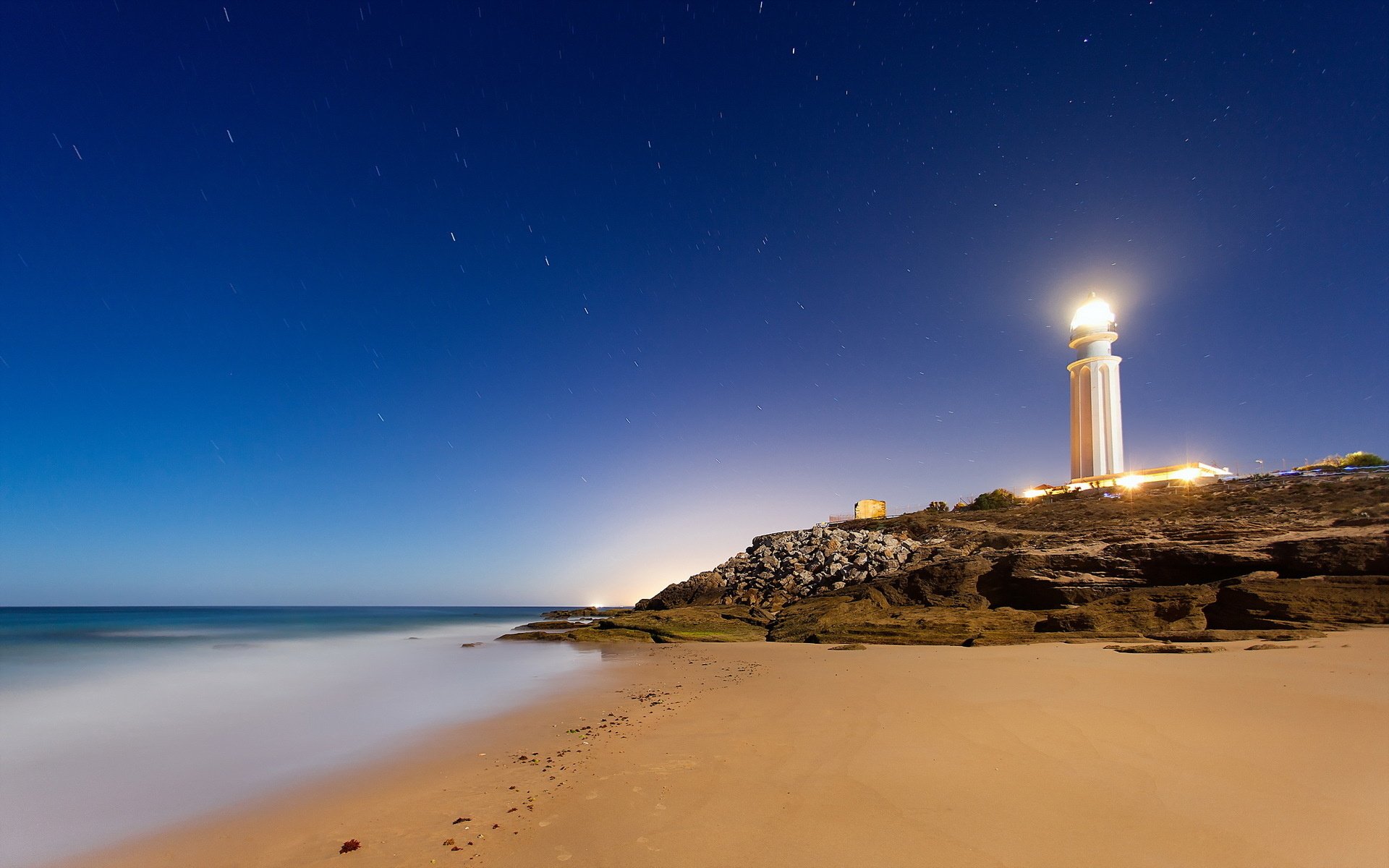 Download Man Made Lighthouse HD Wallpaper | 1920x1200 | Wallpaper Abyss