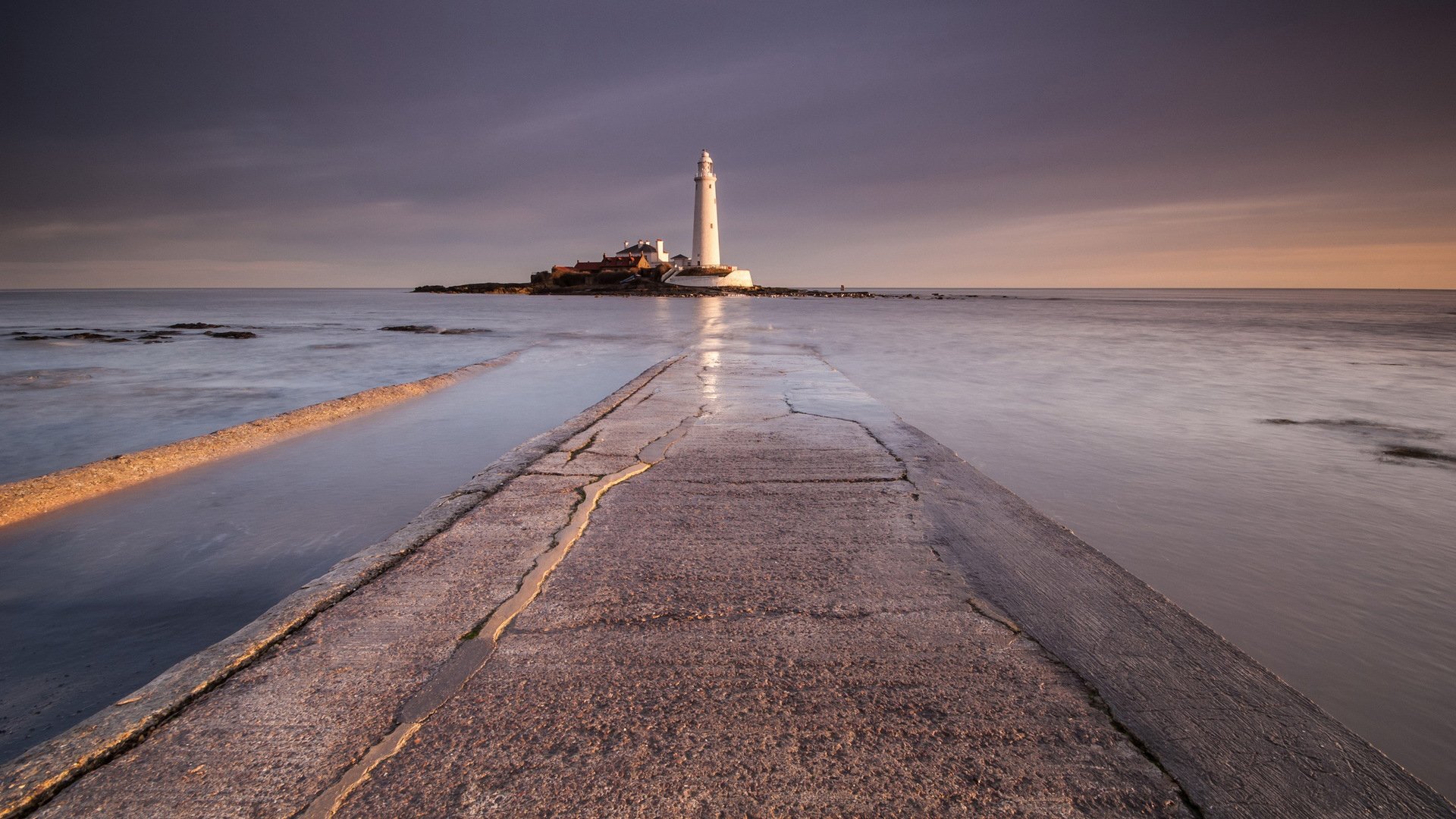 Download Man Made Lighthouse HD Wallpaper | 1920x1080 | Wallpaper Abyss