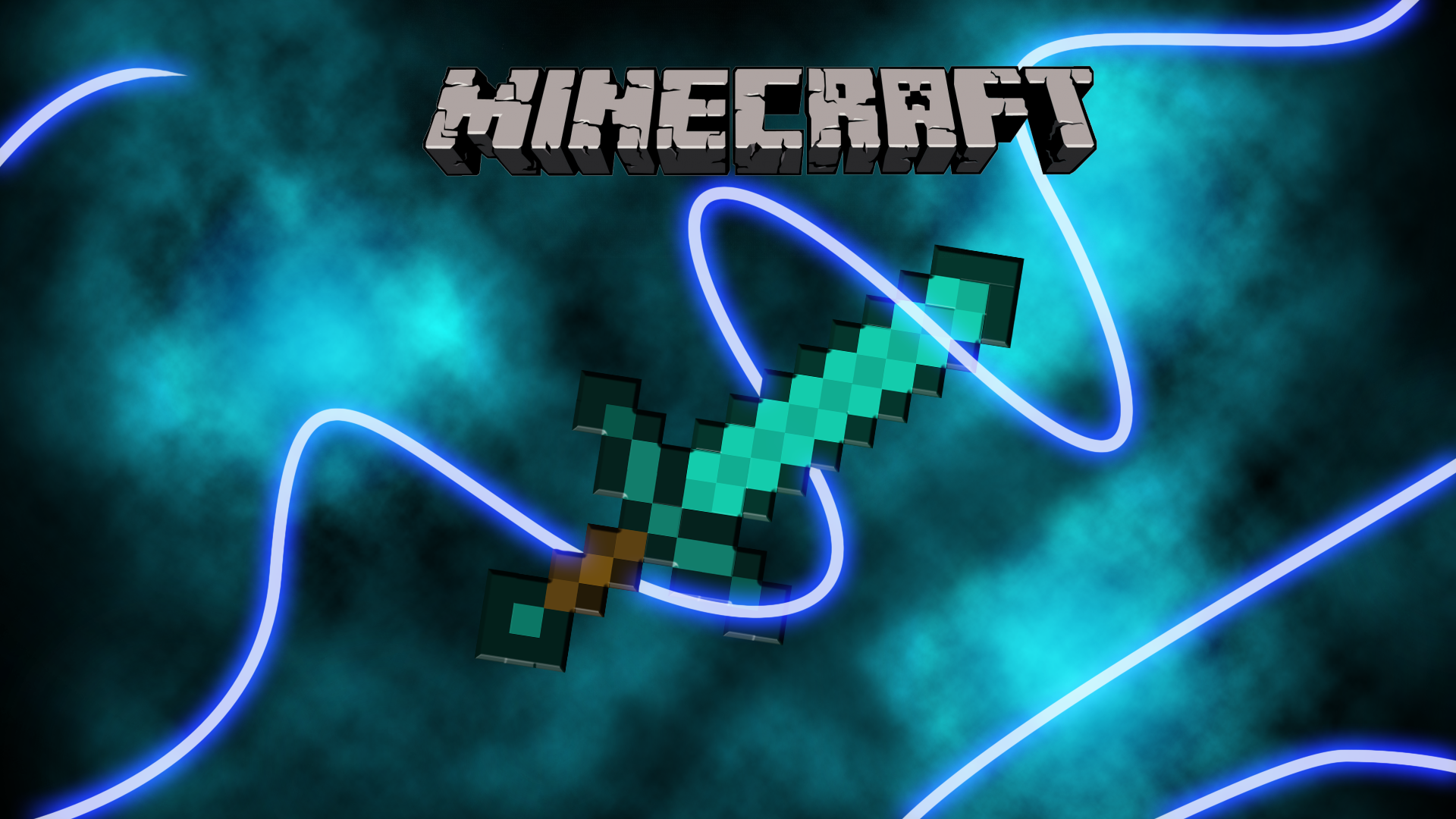 Minecraft Diamond Sword Hd Wallpaper Background Image 19x1080 Id Wallpaper Abyss