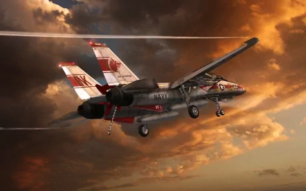 military Grumman F-14 Tomcat HD Desktop Wallpaper | Background Image