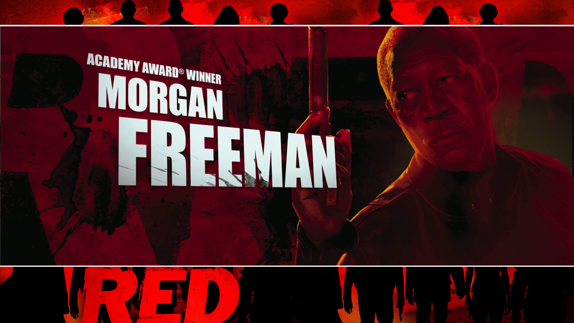 Download Joe Matheson Morgan Freeman Movie Red HD Wallpaper