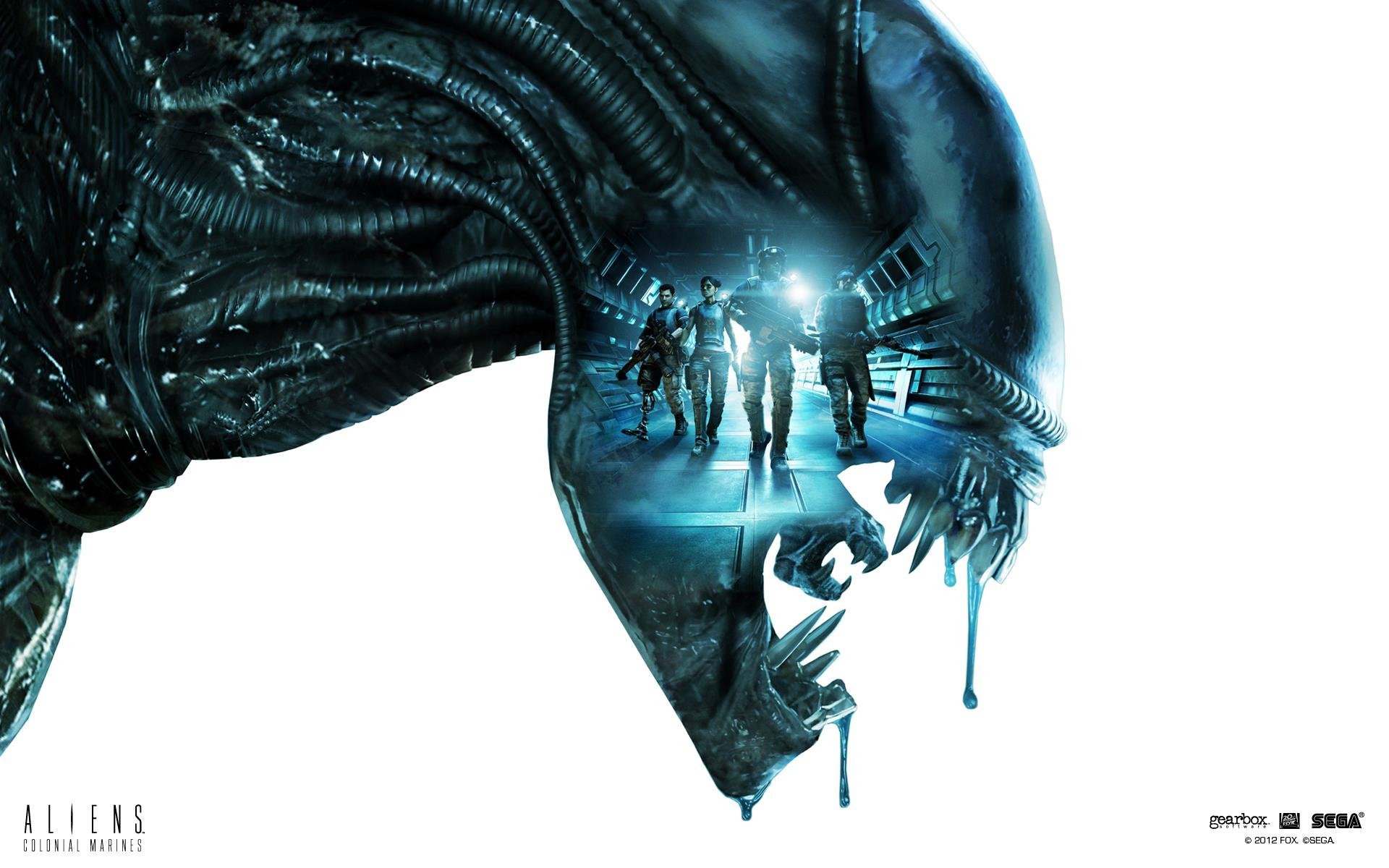 Download Alien Video Game Aliens: Colonial Marines HD Wallpaper