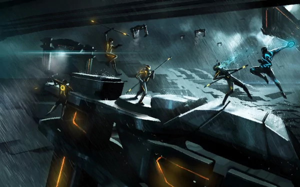 video game Tron: Evolution HD Desktop Wallpaper | Background Image