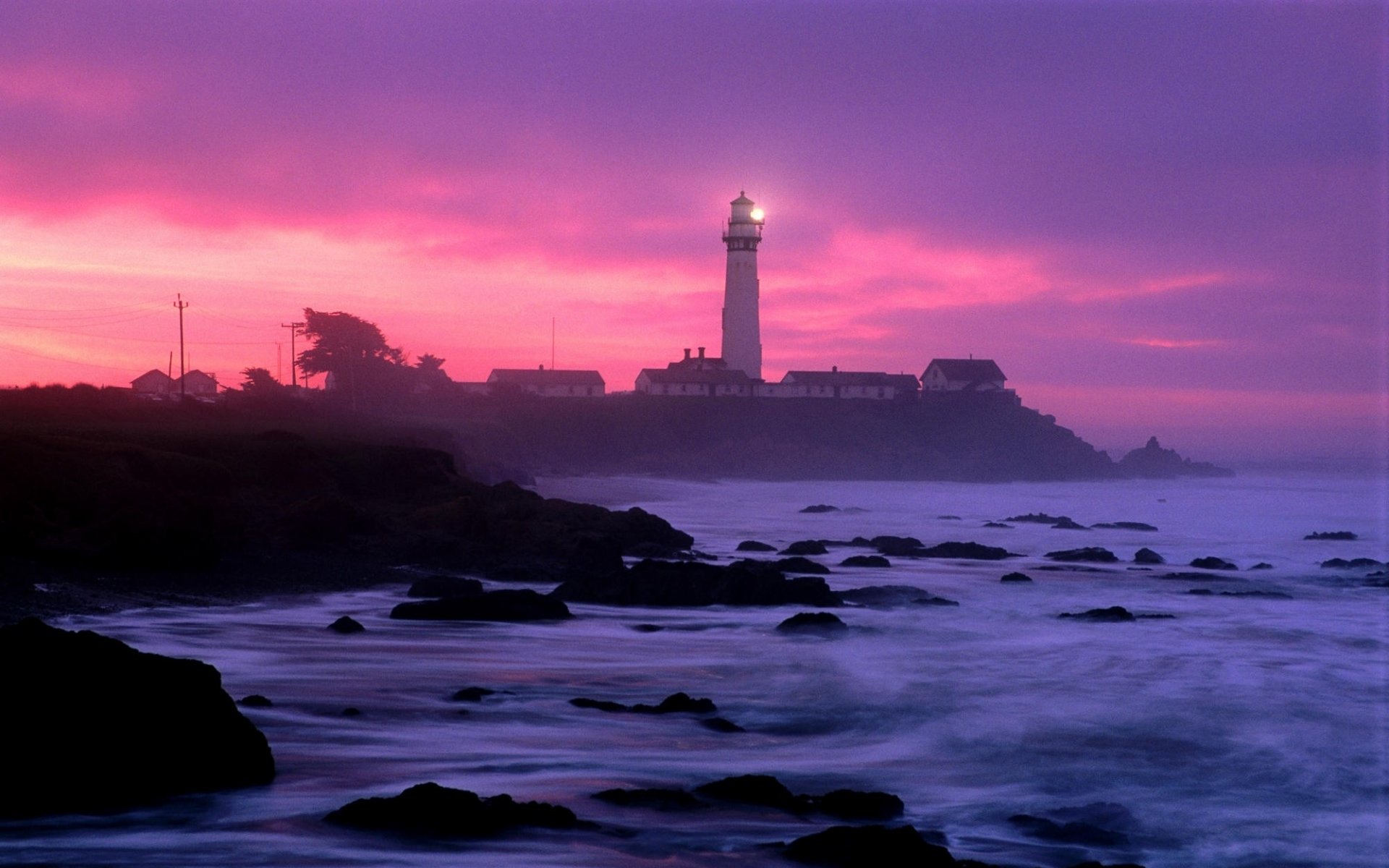 Download Man Made Lighthouse HD Wallpaper