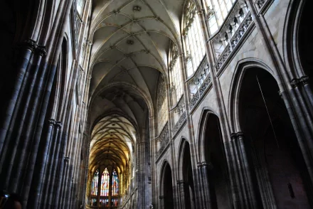 religious St. Vitus Cathedral HD Desktop Wallpaper | Background Image