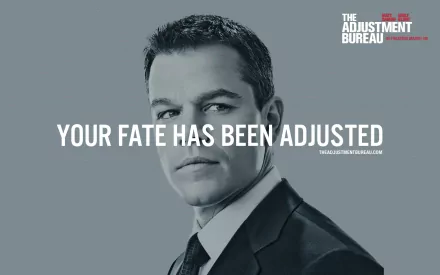Matt Damon movie The Adjustment Bureau HD Desktop Wallpaper | Background Image