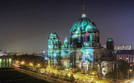 religious Berlin Cathedral HD Desktop Wallpaper | Background Image