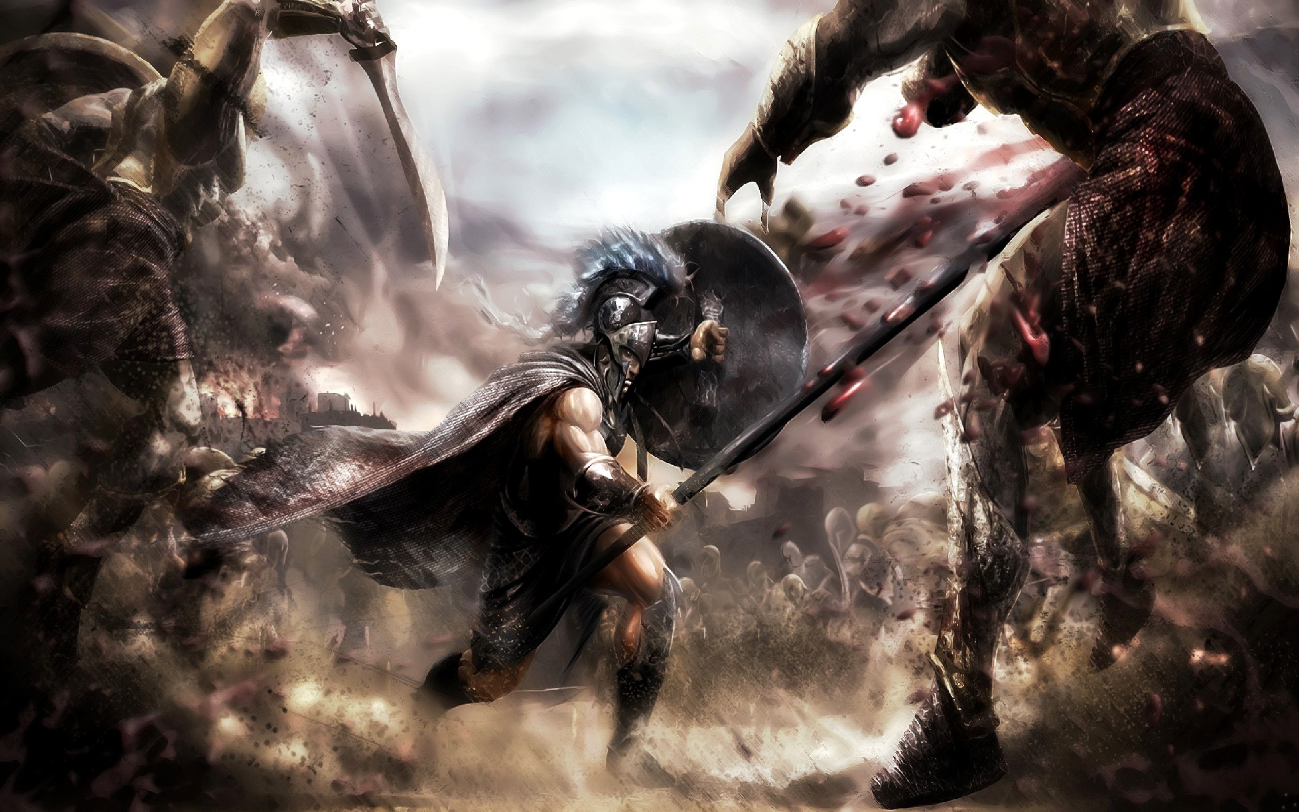 Video Game Warriors: Legends Of Troy HD Wallpaper | Background Image