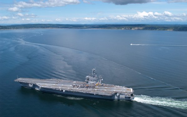 Military USS Nimitz (CVN-68) Warships United States Navy Ship Boat Vehicle Aircraft Carrier Warship HD Wallpaper | Background Image