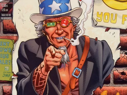 Spider Jerusalem Comic Transmetropolitan HD Desktop Wallpaper | Background Image