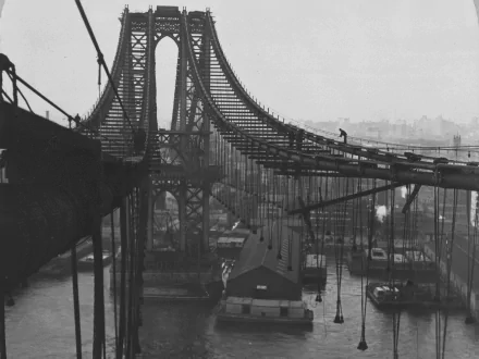 man made Manhattan Bridge HD Desktop Wallpaper | Background Image