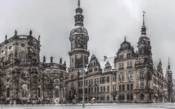 Katholische Hofkirche or the Cathedral of the Holy Trinity, Dresden, Germany
