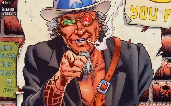 Spider Jerusalem Comic Transmetropolitan HD Desktop Wallpaper | Background Image