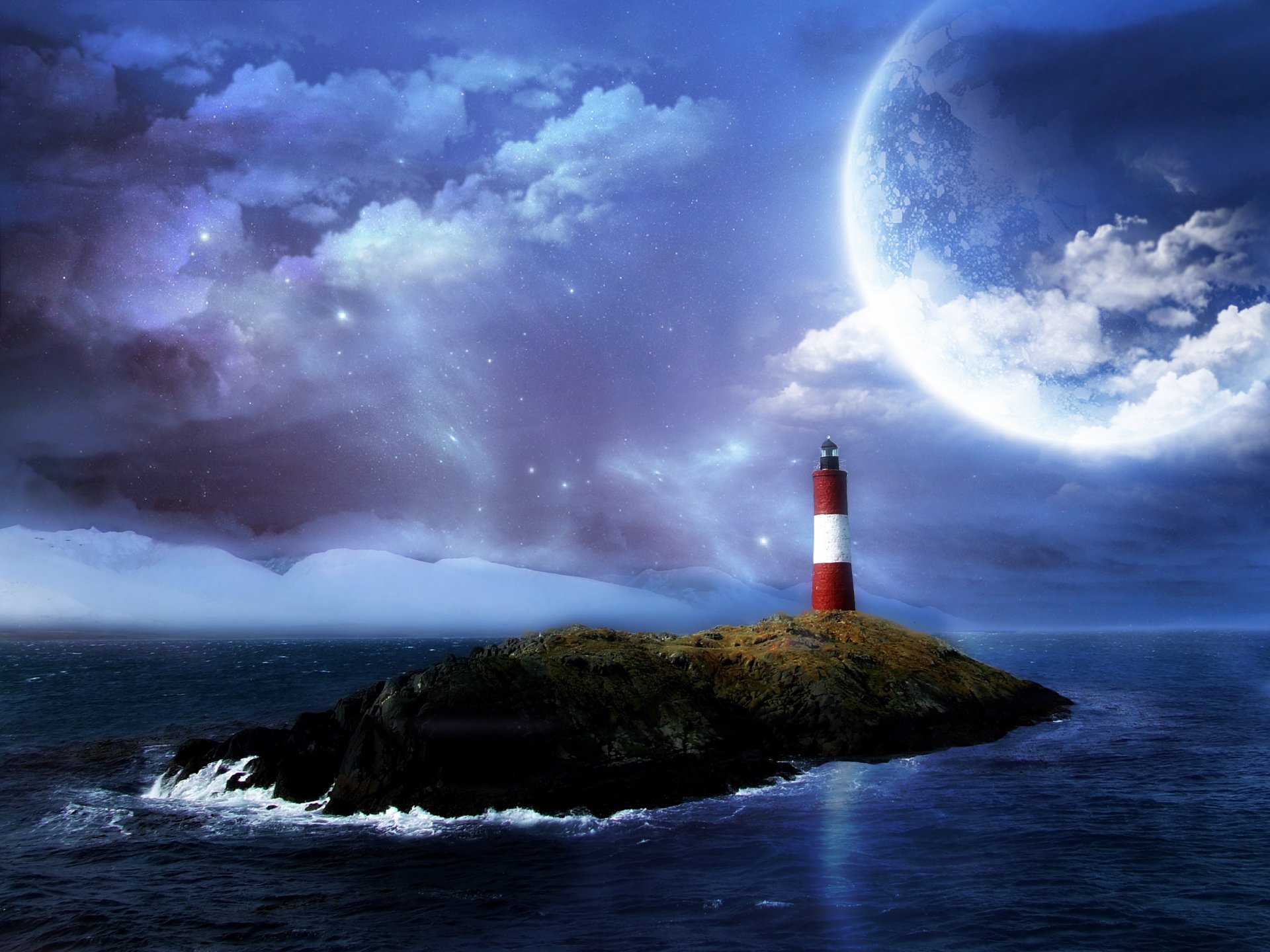 Download Man Made Lighthouse HD Wallpaper | 2592x1944 | Wallpaper Abyss
