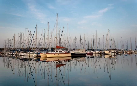 man made harbor HD Desktop Wallpaper | Background Image