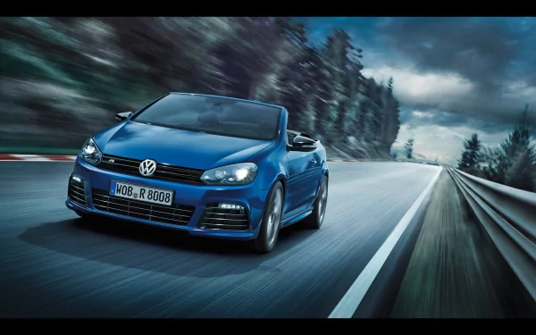 cabriolet golf Volkswagen blue car vehicle 2013 volkswagen golf r cabriolet HD Desktop Wallpaper | Background Image