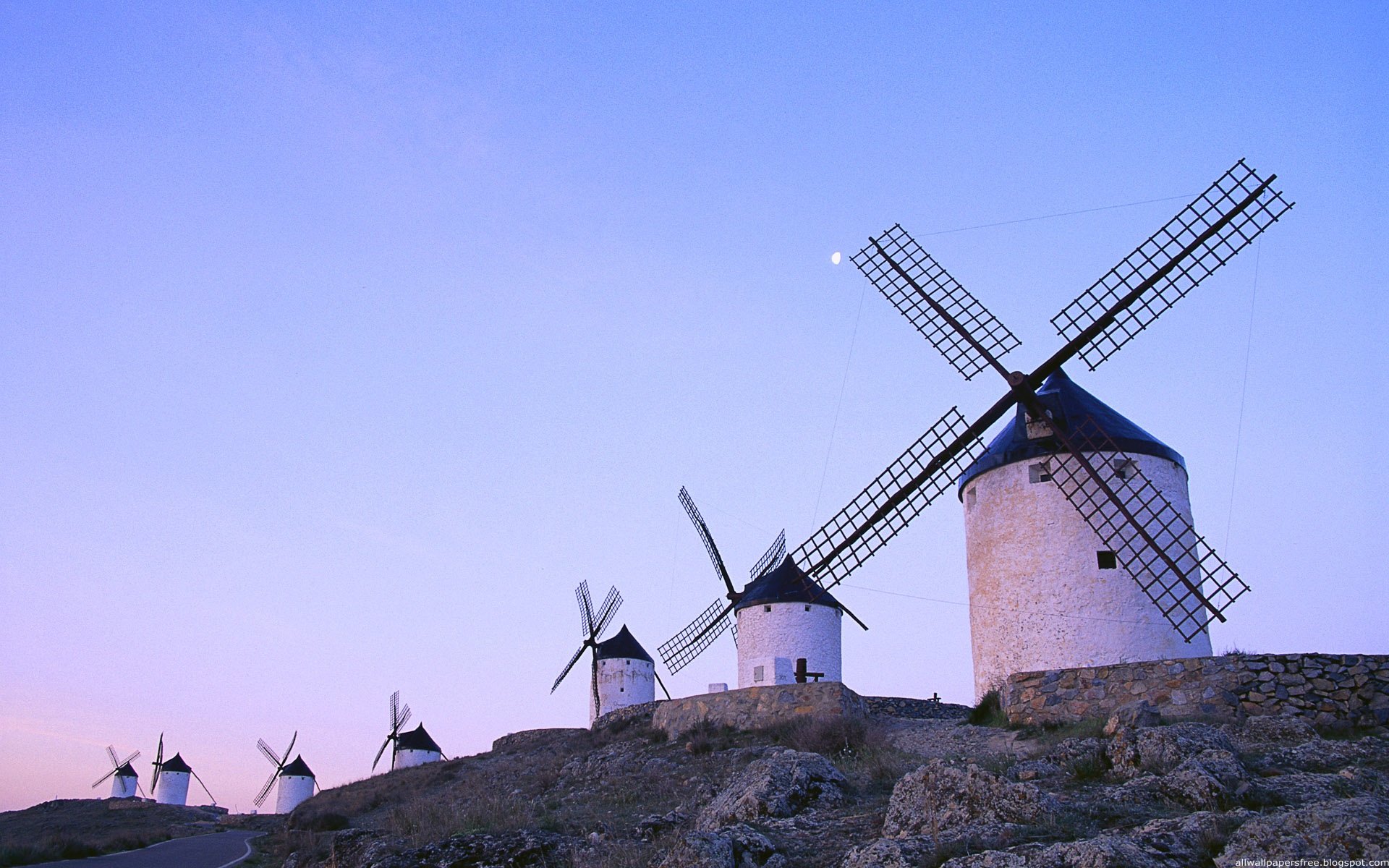 Windmill HD Wallpaper